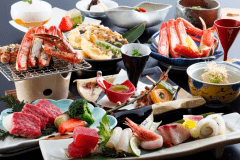 【玄冬】蟹＆牛をダブルで愉しむ冬限定プラン！グルメも温泉もつるやでご堪能ください