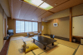 【中庭眺望 純和風客室＜南館10畳＞】スタンダードな和室です。カップル、ご家族でゆっくりお過ごし下さい