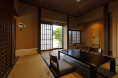 モダン和室タイプ【天然温泉の半露天風呂付き】
