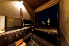 絶景を望むプレミアム洋室タイプ【天然温泉の半露天風呂付】