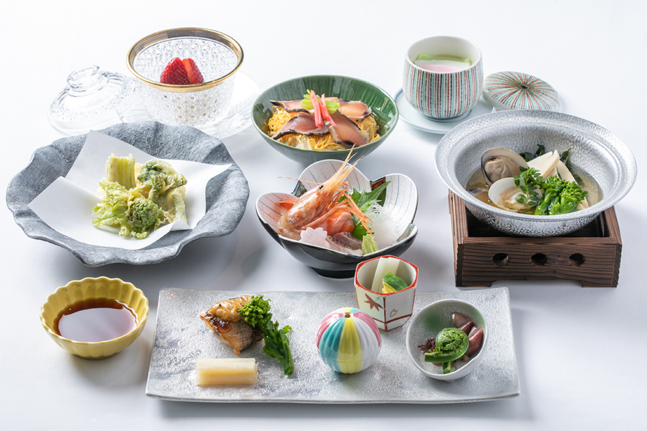 季節の会席ランチ　春　花月会席　イメージ