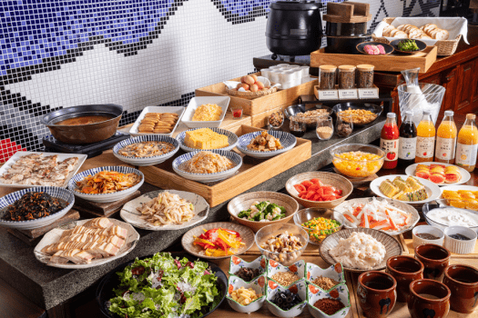 Japanese Obanzai Buffet [Breakfast]
