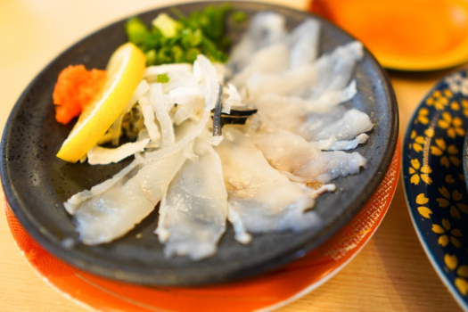 冬限定1品の【てっさ】料理イメージ