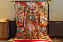 Twelve-layered ceremonial kimono