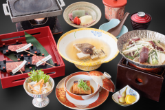 斎王の宮の旅館料理をぜひご賞味くださいませ。 斎王の宮の旅館料理をぜひご賞味くださいませ。