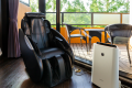 All rooms are equipped with massage chairs.
