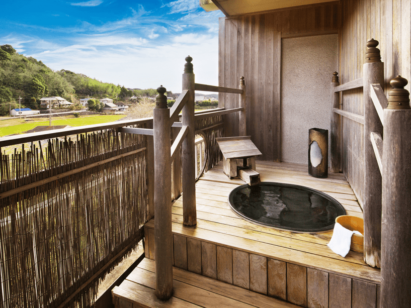 湯元榊原舘 露天風呂付き和室 花の館 客室ごとに趣きの異なるお風呂 プランを選ぶ