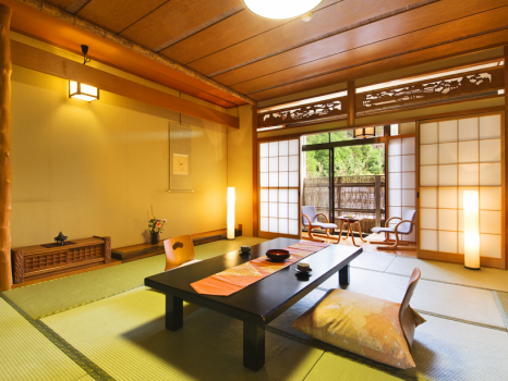 【露天風呂付き和室◇花の館】12.5畳～こだわり浴槽＋温泉～お部屋によって異なる浴槽をお楽しみいただけます