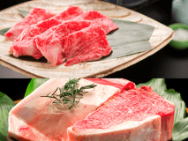 【グルメ三昧◇贅沢会席】＜松阪牛の鉄板焼+すき焼＞２種類の味わいを食べ比べ！旨さぎっしり食べ尽し