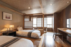 【久遠倶楽部】和モダンツインルーム