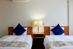 【客室】ツインルーム96cm×2台　お友達やご夫婦のご旅行に最適