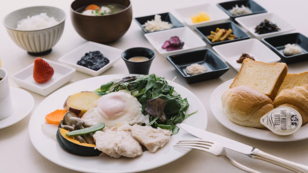 【早割28・朝食付】熊本食材をふんだんに使った体に優しい朝ごはん付プラン