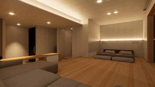 【禁煙】モデレートツイン（東側）