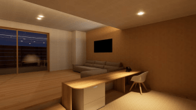 【禁煙】モデレートツイン（東側）