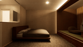 【禁煙】モデレート和洋室（ワイドダブル＋布団3組）