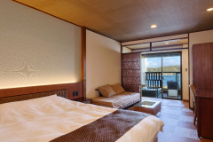 【ダブルベッド30平米】◆海側・露天風呂付き◆～2名様◆禁煙