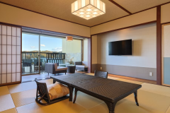 【和室12.5畳】◆海側・露天風呂付き◆布団◆～5名様◆禁煙