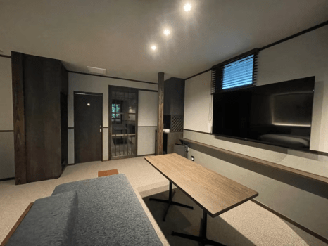 【別邸】和モダンの寛ぎ空間 光明石温泉風呂付ツインルーム 2階【40㎡】