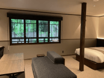 【別邸】和モダンの寛ぎ空間 光明石温泉風呂付ツインルーム 1階【40㎡】