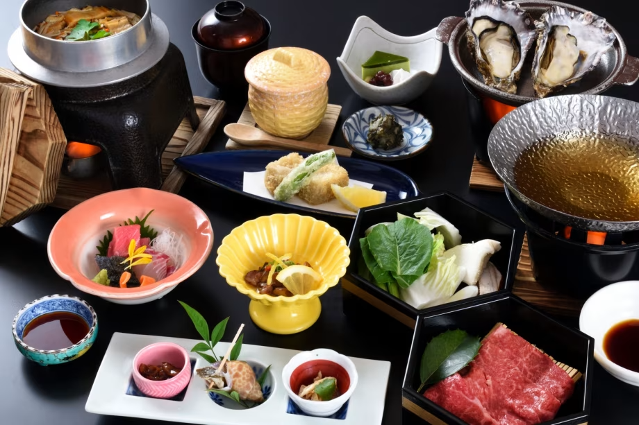 2025秋冬【紅葉谷会席】 いよいよ牡蠣の季節♪“宮島”ならではの食材とワンランク上の料理をお楽しみください♪