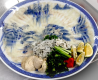 ♪虎河豚の刺身♪　豪華な大皿盛りで人数分をご用意いたします(写真イメージ 3～4名様)