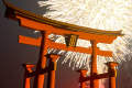 宮島花火(写真は過去に開催された際の様子です)