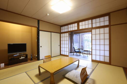 【1階庭側・縁側付客室・8畳+広縁】（禁煙）