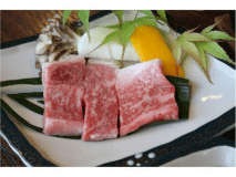 国産黒毛和牛サーロインステーキ。石焼でジュージュー。ジューシーです。