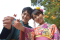 宮島は紅葉のメッカ。紅葉谷公園などがおすすめです。
