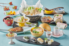 【ヴィーガン会席イメージ／料亭食】 カラダや環境にやさしい植物性食材を使用した、サステナブルな会席です。