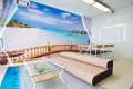 【個室6名】サテライトビーチ部屋　夏はもちろん、秋だろうと冬だろうと気分はビーチ♪ バス・トイレ共用
