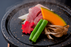 ＜料理一例・鉄板焼＞創作会席☆メインが福島牛