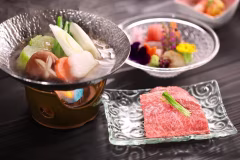 □【舞の料理 一例】国産牛鍋