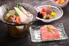 □【舞の料理 一例】国産牛鍋