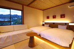 □【2024年リニューアル・1室限定】和モダン二間／～6名　主室