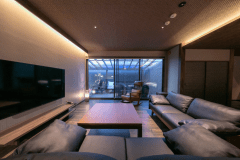 【スイート離れ／平屋・４ベッド／109.2平米】昇降式浴槽の露天風呂&内湯付き離れ～彩月庵～