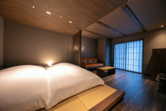 【スタンダード客室／平屋】露天風呂付き客室・南向き