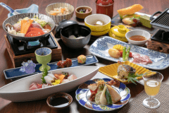 【朝早い方にオススメ！朝食なし】食事は夕食のみ／1泊夕食付きプラン（旬彩会席）