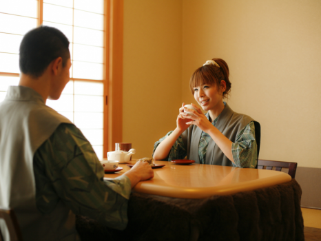 【年末年始】雪見露天とあったかいおもてなし＊飛騨牛をしゃぶしゃぶ・焼肉で味わう游山鍋コースでお正月■お食事は個室食