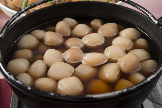 朝食バイキング一例／山形名物 玉こんにゃく