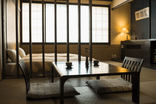 ※No Smoking※【The Main Building】Japanese-style Room with Bed/Bath Included ≪Japanese Modern Room≫