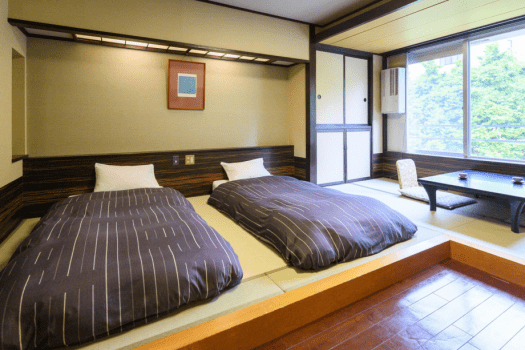 【The Guest Wing】Japanese-style room with bed and bath ≪Club Room≫ ※Non-smoking※