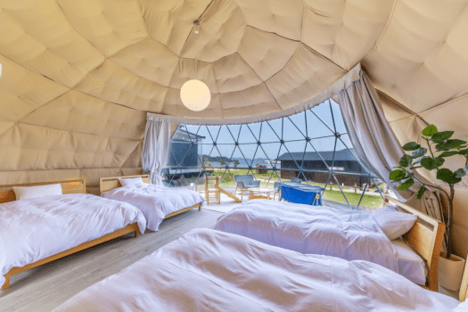 【아일랜드 테라스 패밀리 타입】 【정원 6명】 어린이도 같이 숙박하는 가족에게 추천♪