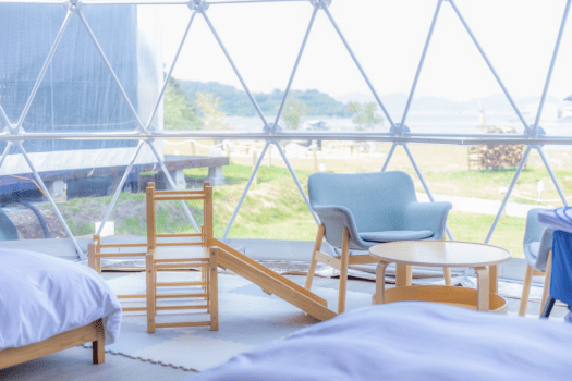 【아일랜드 테라스 패밀리 타입】 【정원 6명】 어린이도 같이 숙박하는 가족에게 추천♪