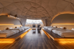 《4名以上でお得♪》オーシャンプレミアムドーム【超大型ドーム／セミダブルベッド×8／ペット同伴不可】