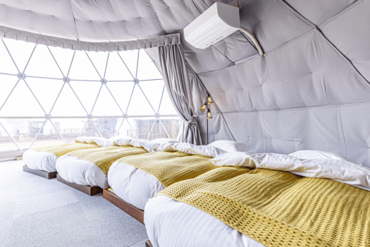 【バレンタインプラン】＜1日2組限定＞3大特典付き✨スイーツ＆シアターで特別な日を楽しむSweet Valentine 💝【選べるお食事】REST GLAMPING