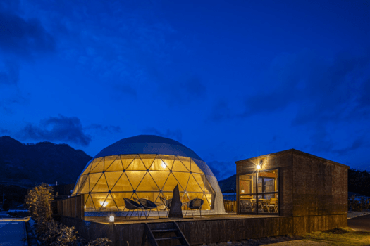 Deluxe Ocean Dome 豪華6床【附營火區】（約78㎡）