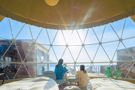 Ocean Dome 2床【附花園&營火區】（約38㎡）