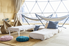 デラックスオーシャンドームラグジュアリー6ベッド【ファイヤーピット付き】（約78㎡）