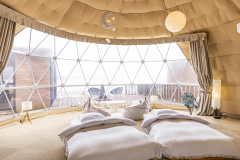 オーシャンドーム2ベッド【ガーデン&ファイヤーピット付き】（約38㎡）